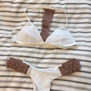 NEVER WORN WHITE BIKINI 👙